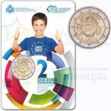 2 EURO 2012	10 jaar Euro	UNC San Marino